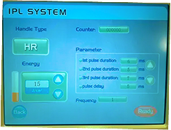 HRモード画面イメージ画像